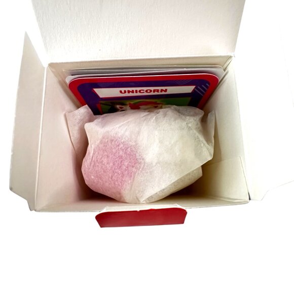 McDonalds Adopt Me Unicorn Toy Collectible Figure White & Pink NIB Complete - Picture 4 of 5